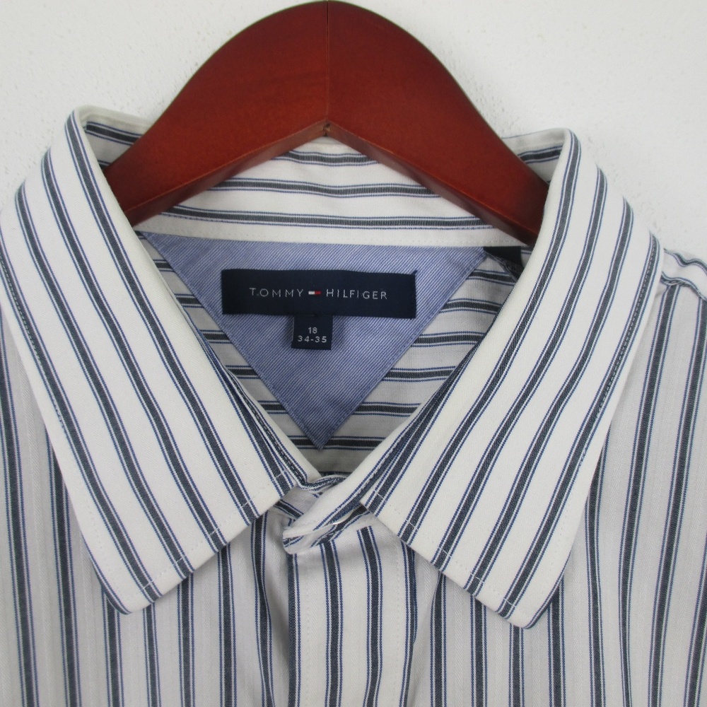 Tommy Hilfiger Long Sleeve Button Up Shirt Size 18